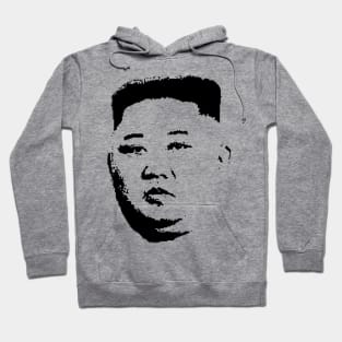 Kim Jong-un Pop Art Portrait Hoodie